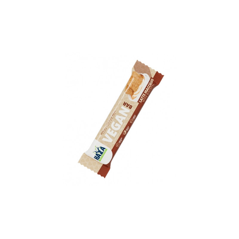 Vegan Protein Bar 40 g Latte Macchiato with Biscot